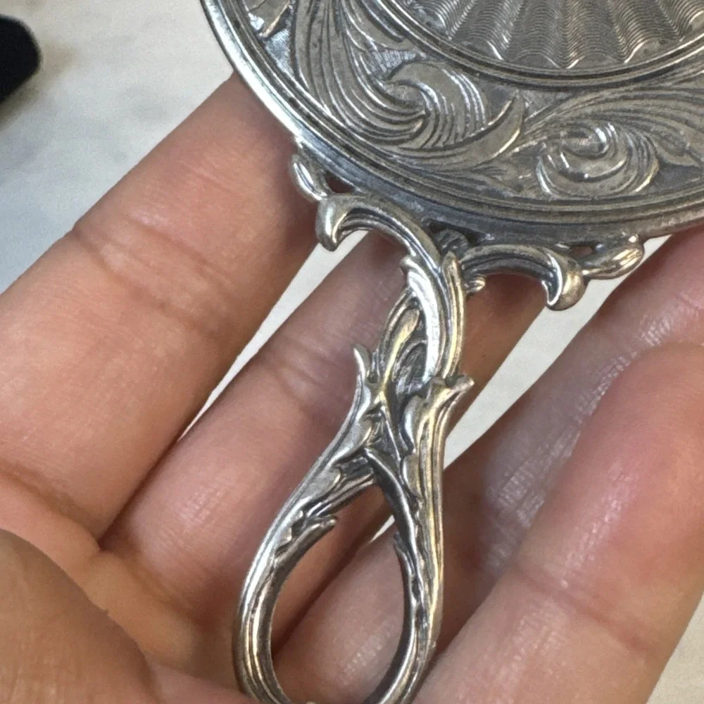 RARE VINTAGE HOME LINES HAND MIRROR